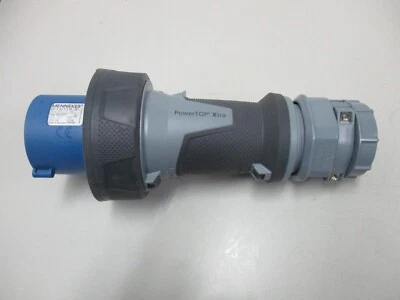 Mennekes PowerTOP Xtra Rugged ME 4 60 P 9 W Water Tight Plug 60A 4W 250VAC - Image 1 of 4