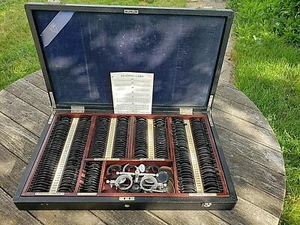 Optometrist optical 251 lens test eye kit eyeglasses Bausch & Lomb Steampunk - Picture 1 of 9