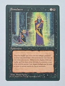 Magic MTG - Simulacrum (French) - 3rd Revised Edition Limited FBB - NM - Picture 1 of 1