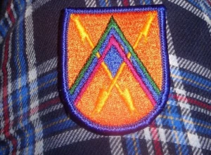 PARCHE DEL EJÉRCITO, FLASH BOINA AEROTRANSPORTADO, 426O BATALLÓN DE SEÑALES - Imagen 1 de 1