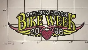 Daytona Beach Bike Week 2008 Patch - Florida - Bild 1 von 2