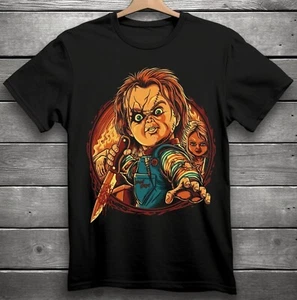 Chucky Horror Movie T-Shirt Black S-3XL Child's Play - Picture 1 of 7