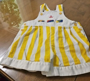 J.I.T FOR KIDS UNISEX SHORTALLS SIZE 24T NAUTICAL FLAGGS😁😁 - Bild 1 von 2