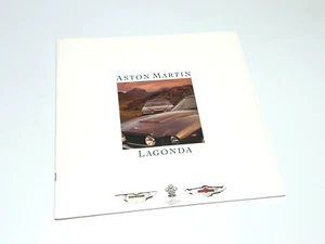 1986 Aston Martin V8 Limousine V8 Lenkrad V8 Vantage Lagonda Broschüre - Bild 1 von 1