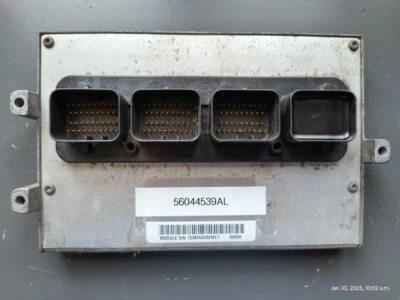 FREE PROGRAMMING NO SKIM 2005 05 Jeep Wrangler TJ 4.0L MT ECU ECM PCM 56044539AL - Image 1 of 2