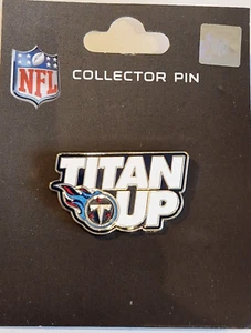 TENNESSEE TITANS PIN NFL metal pin badge TITAN UP LOGO - Picture 1 of 3