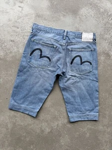 Evisu Denim Shorts Jeans Japan Style Y2K - Picture 1 of 12