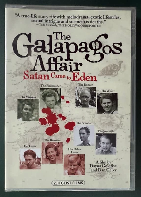The Galapagos Affair: Satan Came to Eden (DVD) MINT, FACTORY SEALED, Ohio seller - image 1 of 4
