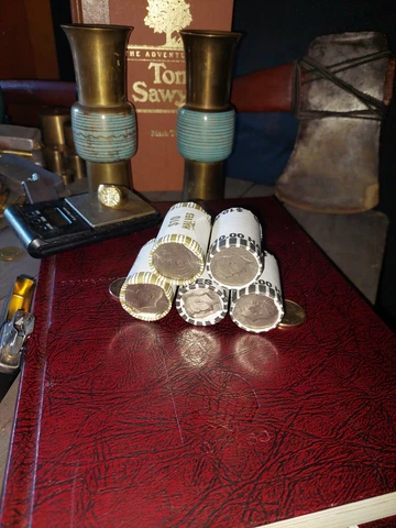 (5) ROLLS  Unchecked/Unopened Kennedy-OBW Half-Dollar Coins POSSIBLE 40% or 90% Cover