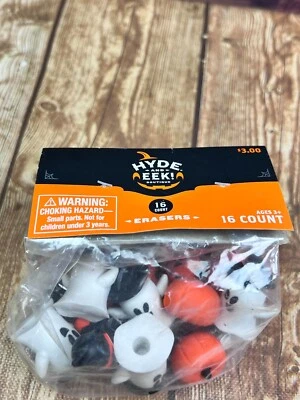 Halloween Erasers pencil top toppers party favors trick or treat ghost pumpkin - Image 1 of 4
