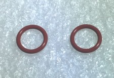 LOT DE QUATRE JOINTS SILICONE - 2 diam. ext. 15, int. 11 mm - ex. JET DENTAIRE
