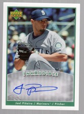 2006 (MARINERS) Upper Deck INKredible #PI Joel Pineiro Autograph 