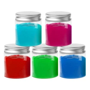 3.4oz 4oz 5oz Plastic Makeup Jars Cream Box Ointments Food Pot Container 20Pcs - Picture 1 of 18