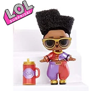 Authentic MGA LOL Surprise 3" DA FRESH Hairvibes BB Doll AA Boy 90s Prince - Picture 1 of 2