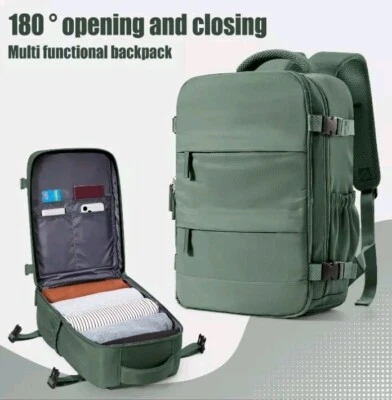 Zaino Bagaglio a Mano 40X20X25cm Ryanair Borsa Valigia Cabina Easyjet WizzAir - Immagine 1 di 4