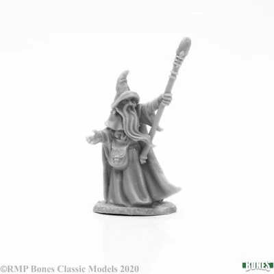 ARAKUS LANDARZAD, WIZARD Reaper Miniatures Dark Heaven Bones REM77664 D&D - Image 1 of 3