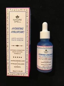 Nature Spell Hydrating Hyaluronic Face Serum, Multi Action, 30ml/1 oz Hydration - Picture 1 of 4