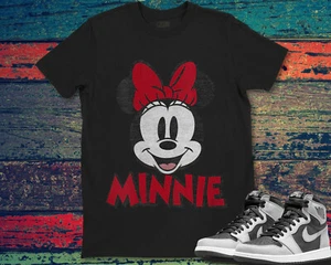 Disney Mickey & Friends Minnie Mouse Big Face Unisex T-shirt Kid Shirt 58222 - Picture 1 of 6