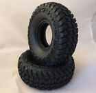 Two 4” Pro-Line Racing Mud-Terrain KM3 (Red Label) Front/Rear Rock Tires J32
