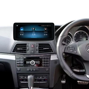 10.25" Android 13 Screen CarPlay GPS For Mercedes E Coupe A207 C207 NTG4.0 128G - Picture 1 of 13