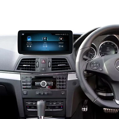 Android Auto CarPlay 10.25" GPS Navi For Mercedes E Coupe A207 C207  NTG4.0 128G - Image 1 of 4