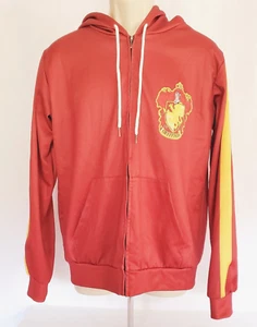 Harry Potter Gryffindor Quidditch Team Hooded Full Zip Jacket Youth Size 2XL Red - Picture 1 of 13
