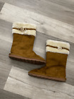 Michael Kors Wren Boots in Chestnut Brown, Kids Size 4 / Women's Size 5.5