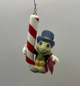 Vintage Grolier Disney Weihnachtszauber Jiminy Cricket Ornament Zuckerstange - Bild 1 von 12