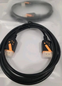 RyzzRooa 4K Pack of 2 Male to Male DisplayPort DP 1.2 Cables 6 feet - Picture 1 of 7