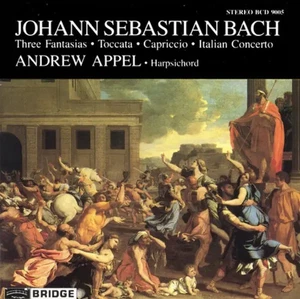 CD Bach Three Fantasias · Toccata · Capriccio · Italian Concerto Bridge Recor - Bild 1 von 1