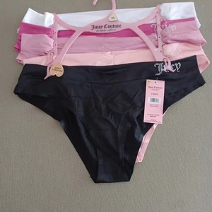  Juicy Couture Size XL No Panty Line Nylon/Spandex Panties 5 Pack NWT (G) - Bild 1 von 9