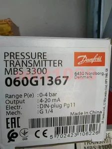 Sensor de presión nuevo en caja DANFOSS MBS3100 060G1367 - Imagen 1 de 1