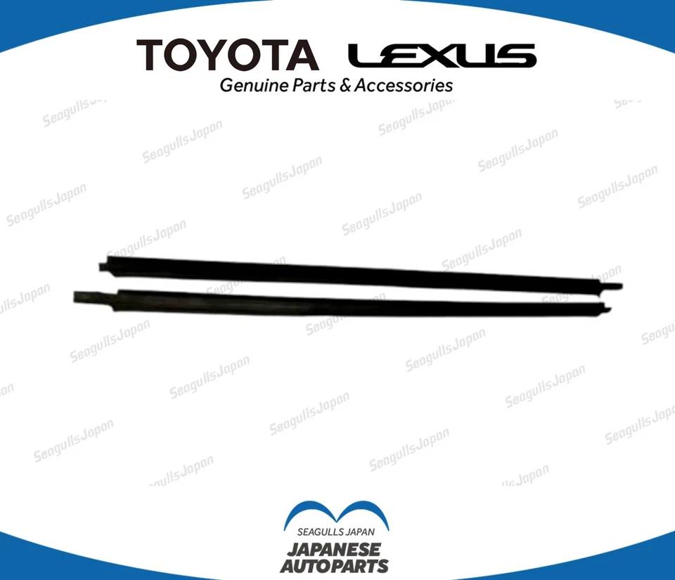 Toyota OEM Celica ZZT23# Outside Door Belt Moulding LH & RH Set 75711-20441 - Imagem 1 de 1