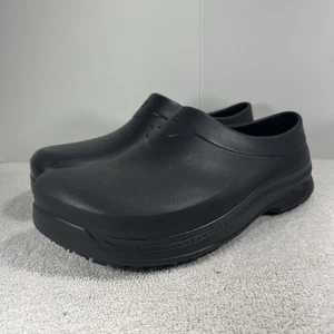 Shoes For Crews Black Unisex Slip Resistant Clogs Water Resistant SZ 9 M 11 W - Picture 1 of 15