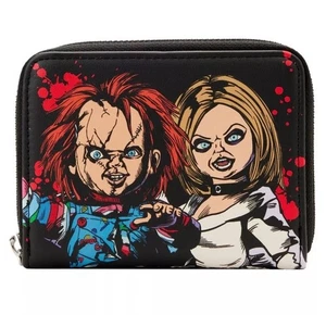 Loungefly Universal Bride Of Chucky Happy Couple Horror Geldbörse mit umlaufendem Reißverschluss - Bild 1 von 4