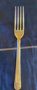 Christofle France - Aria Silverplate Dinner Fork 9 1/2" - Picture 1 of 2