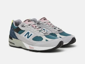 Zapatillas New Balance 991 Made in UK Pacific Mayolika Blue 42 44.5 M991PSG - Imagen 1 de 7