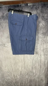 falls creek mens cargo shorts New Size 40 Light Blue Pockets Cotton - Picture 1 of 11