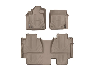 Напольные коврики WeatherTech Floorliner для - Toyota Tundra - 1-й и 2-й ряд - Изображение 1 из 4