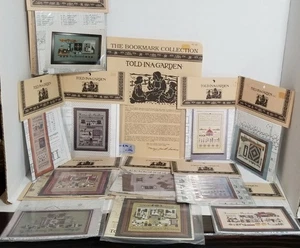 Lot Of 12 Told In A Garden Counted Cross Stitch Patterns - Picture 1 of 20