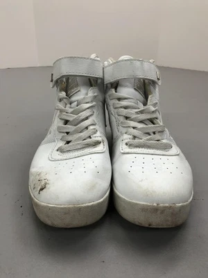 FILA Zapatos de caña alta para mujer Talla 9 Blanco Correa Zapatillas con cordones SCM000101-100 Foto 1 de 4