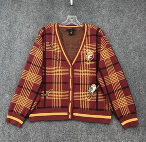 Harry Potter Gryffindor Wizarding World Women’s Cardigan Sweater XL - Picture 1 of 13
