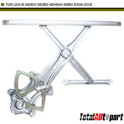 Regulador de ventana eléctrica lado del conductor delantero para Lexus GS460 IS F IS250 LS460 LS600h Foto 1 de 4
