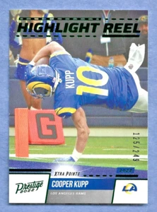 2022 Panini Prestige Highlight Reel Green #2 Cooper Kupp (Rams) /249 - Picture 1 of 2
