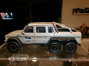 Jada Jurassic World Park Mercedes Benz Truck G63 AMG 6x6 1/24 9" Long - Picture 1 of 4