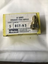 PARKER BST-N2M Coupler Body 1/4-18 1/4 In. Body Brass