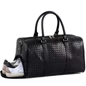 27L Small Travel Duffle Bag Weekender Bags for Women and Men with Shoe Compar... - Picture 1 of 6
