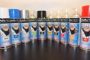 Rubber Paint - Luxury Metal Colours - (400ml) - Rubber Comp - Not Plastic Dip - Picture 1 of 9