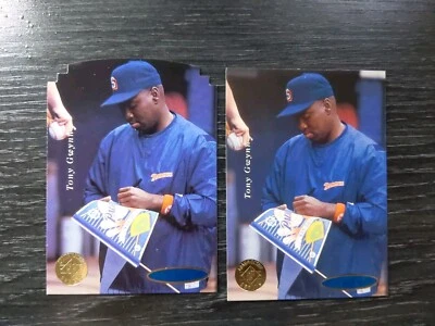 1995 SP Championship Series - Die-Cut #90 Tony Gwynn &Base - Image 1 of 2