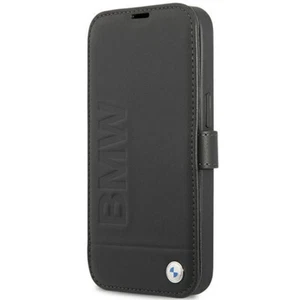 BMW Signatur Collection Leder Book Wallet Etui für Apple iPhone 13 Pro Schwarz - Picture 1 of 7